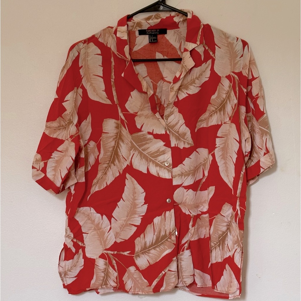 TROPICAL PRINT SHIRT